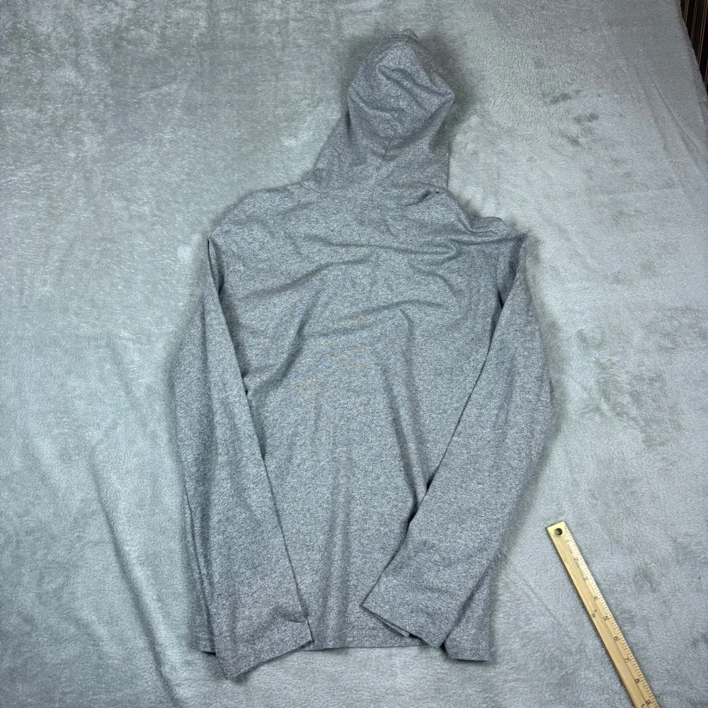 Polo Ralph Lauren Hoodie Mens M‎ Lightweight Jersey Pullover Grey Heather Logo